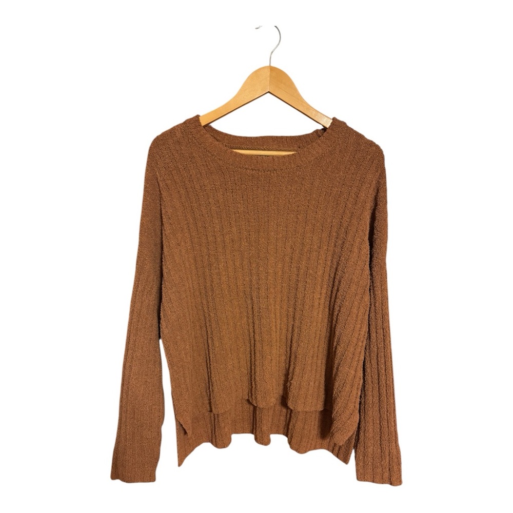 Maurices XL Warm Brown Ribbed Sweater